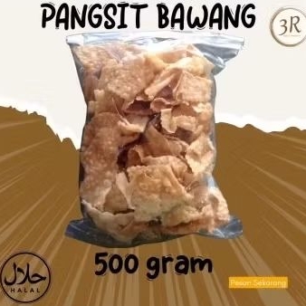 

500 GRAM PANGSIT BAWANG DAN STIK BAWANG ENAK RENYAH GURIH