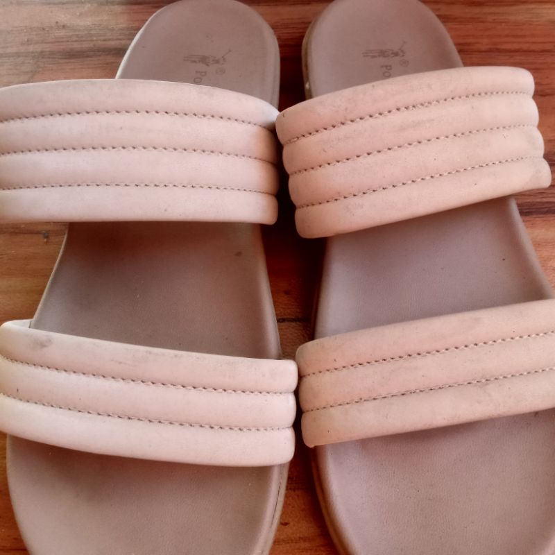 Preloved Sepatu Sandal Polo selop wanita
