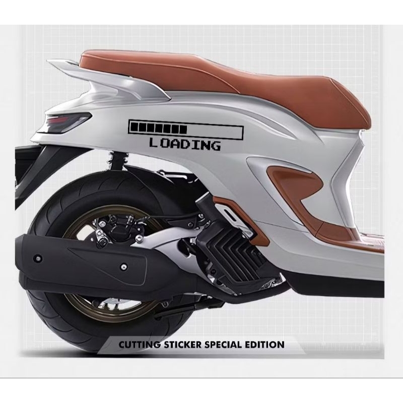 

BISA COD ~ STICKER CUSTOM MOTOR STYLO MODEL LOADING STICKER UNIVERSAL MATIC STICKER MOTOR STYLO CUSTOM DIESAIN