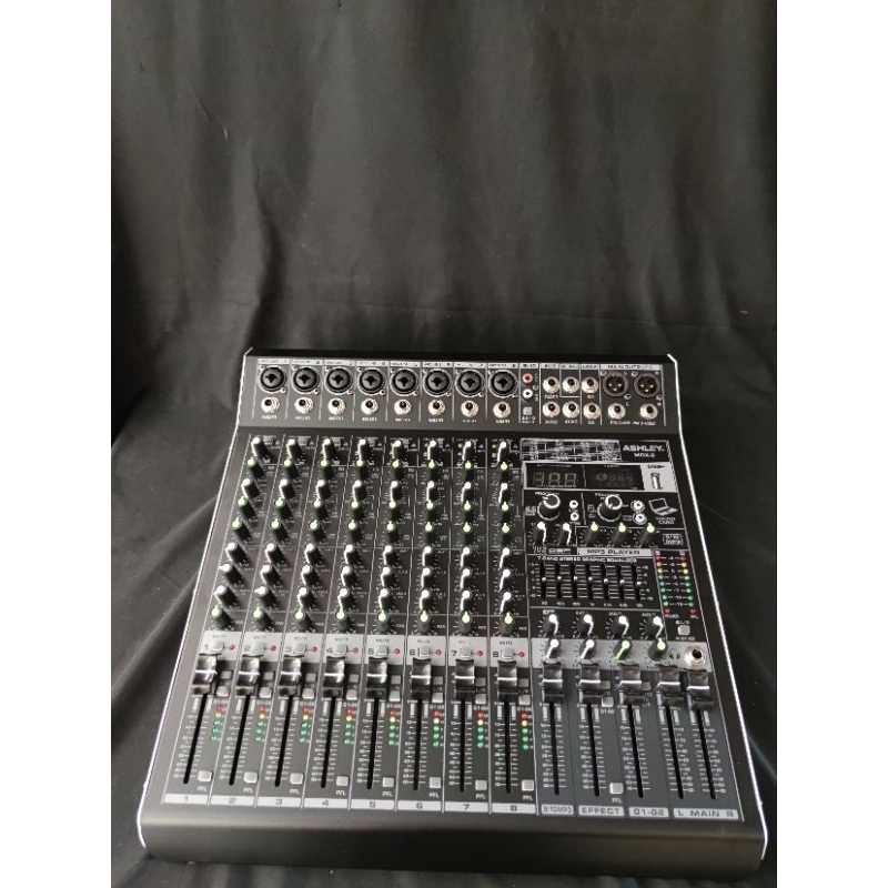 Mixer Ashley MDX-8 Original/ Mixer Ashley 8 channel