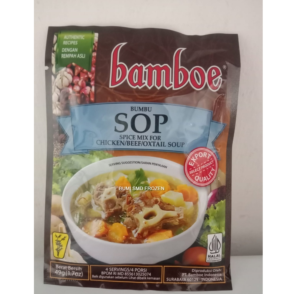 

Bumbu Instant Bamboe Sop