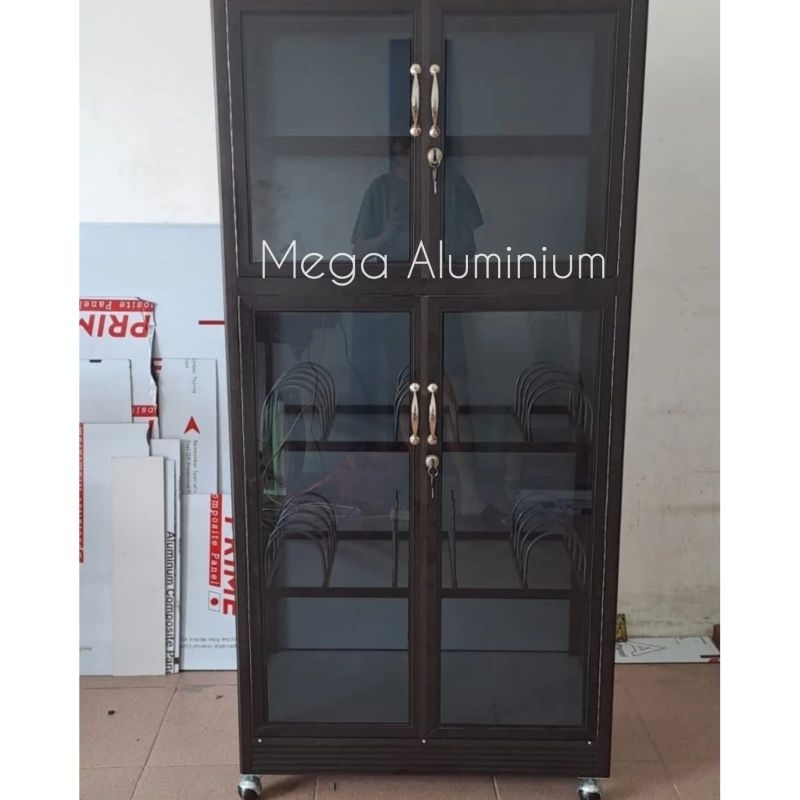 Lemari piring aluminium
