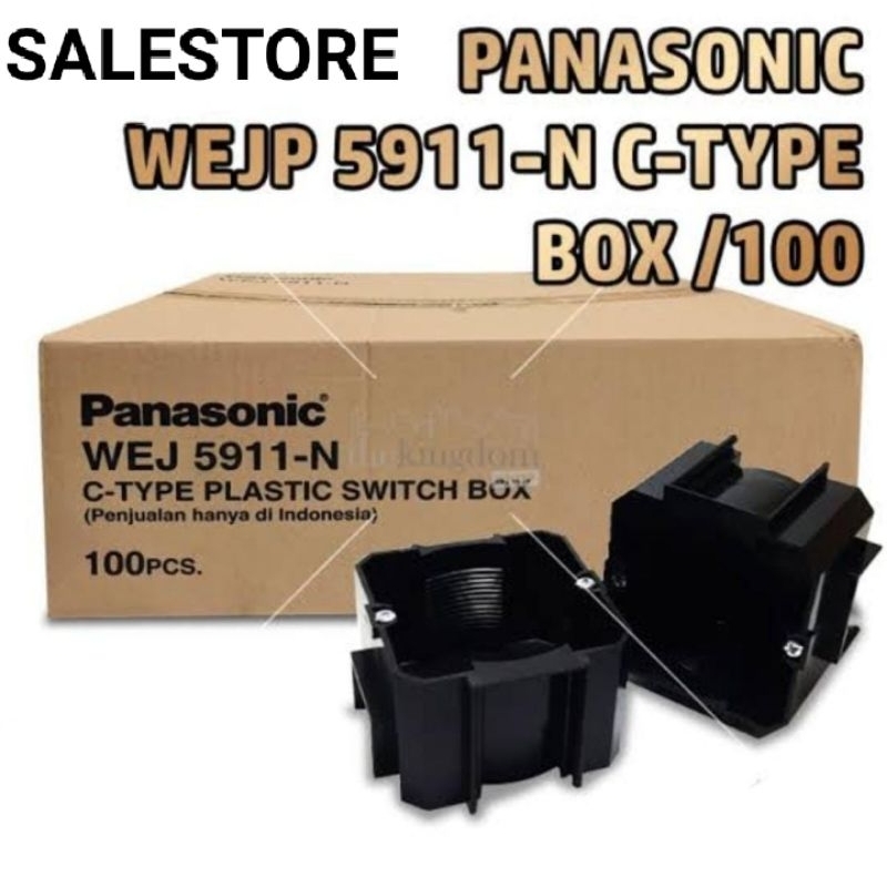 Box Panasonic//Box Inbow Dus / IB Dus Panasonic WEJ5911 / Box Tanam / Mangkok Saklar Panasonic