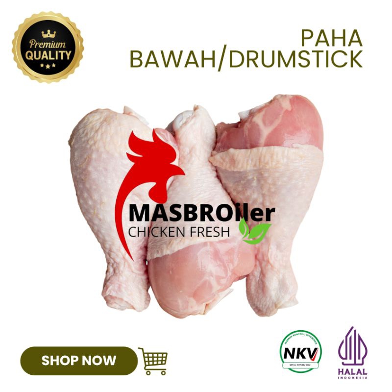 

Daging Ayam Paha Bawah / Drumstick Premium 1 kg