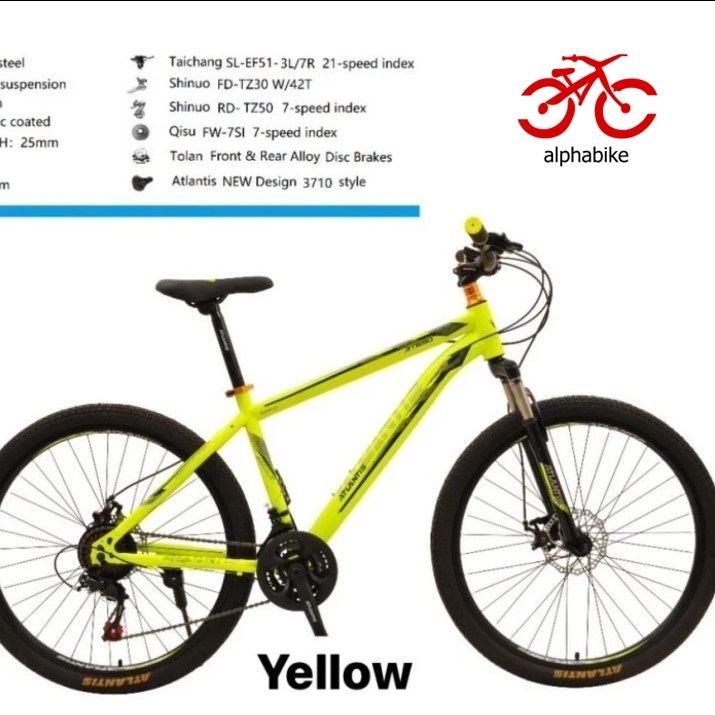 SEPEDA MTB 20 INCH ATLANTIS 690 SEPEDA GUNUNG