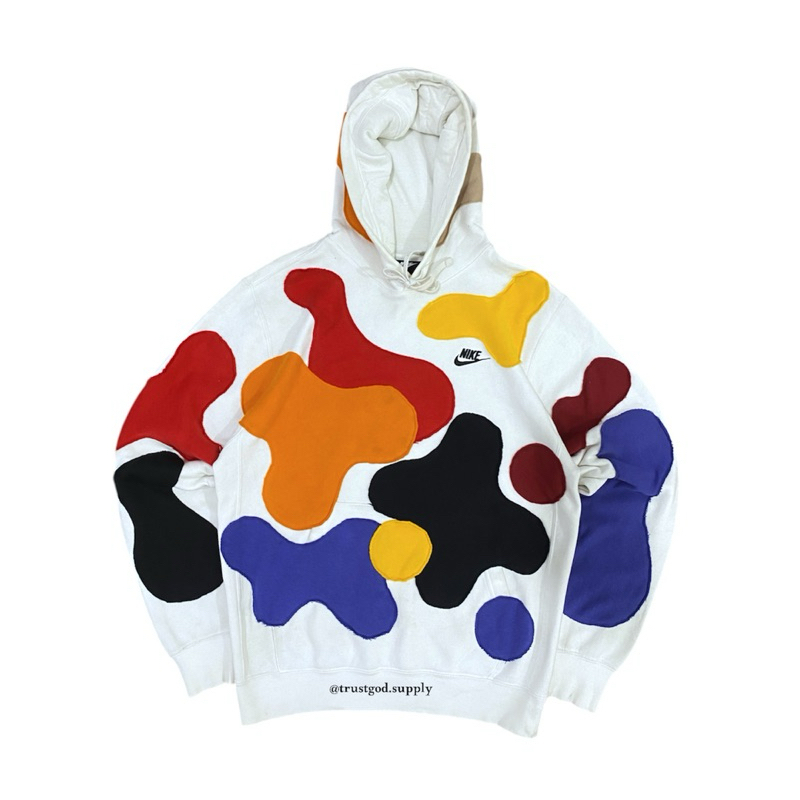 REWORKED NIKE BUBBLE HOODIE