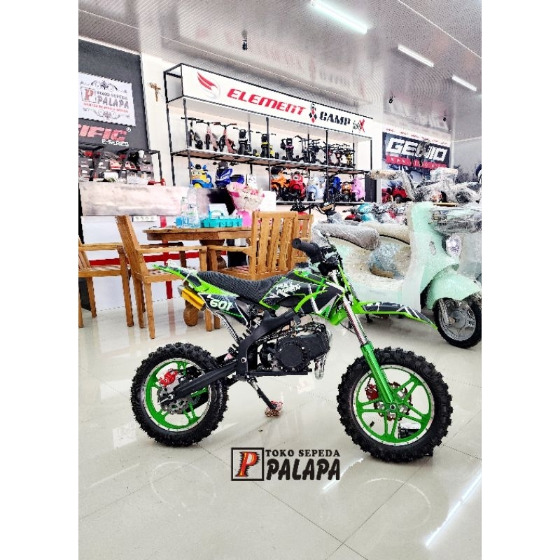 Sepeda Motor Bensin Mini Trail PMB UTX 601 2 TAK Pullstarter