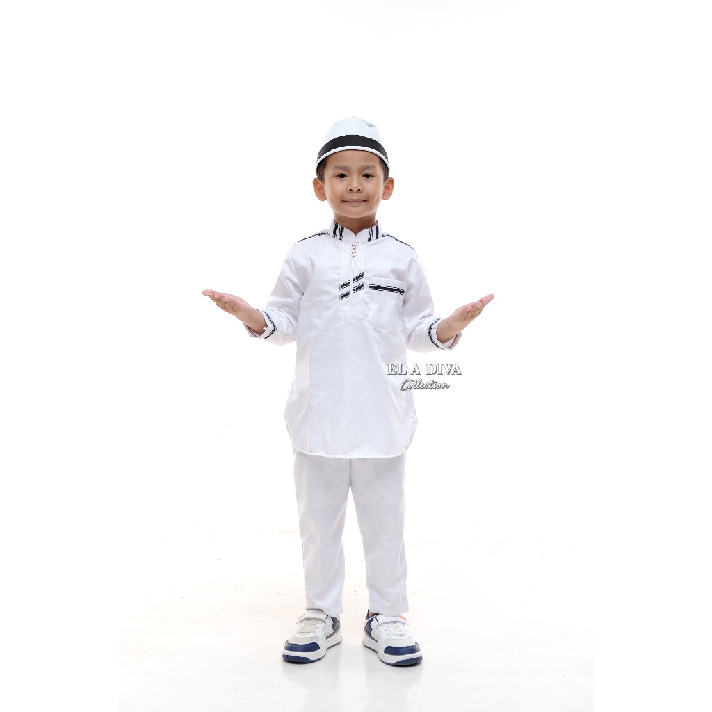 baju koko putih Putih Baju Koko Anak laki laki, Setelan Putih Anak laki laki, Seragam Putih Sekolah
