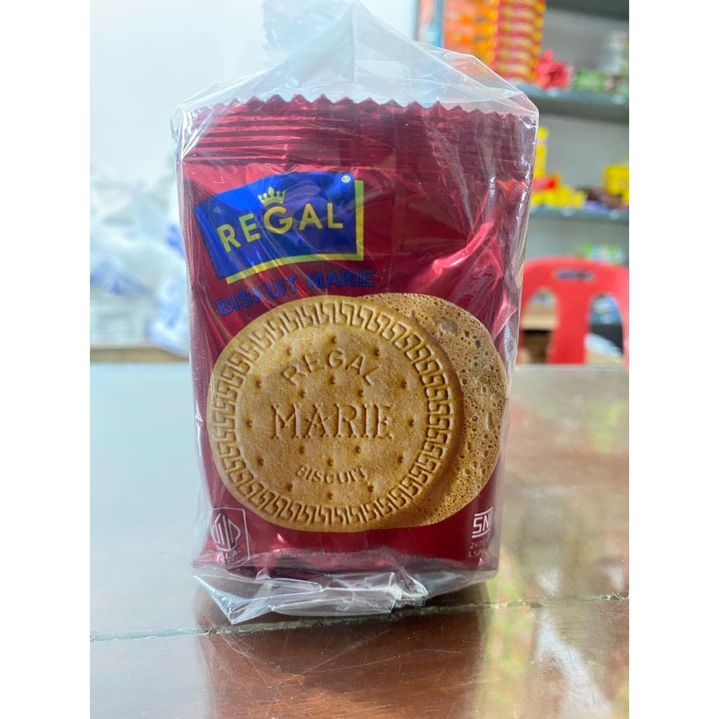 

Regal Marie Biskuit isi 10 Sachet