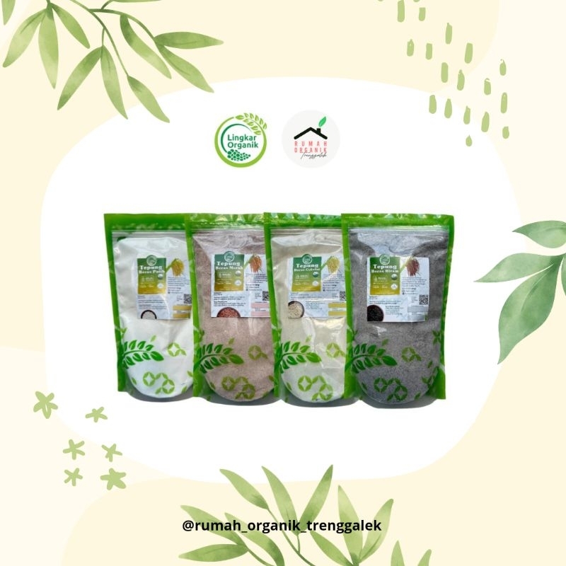 

Lingkar Organik - Tepung Beras 500gr Gluten Free Non GMO