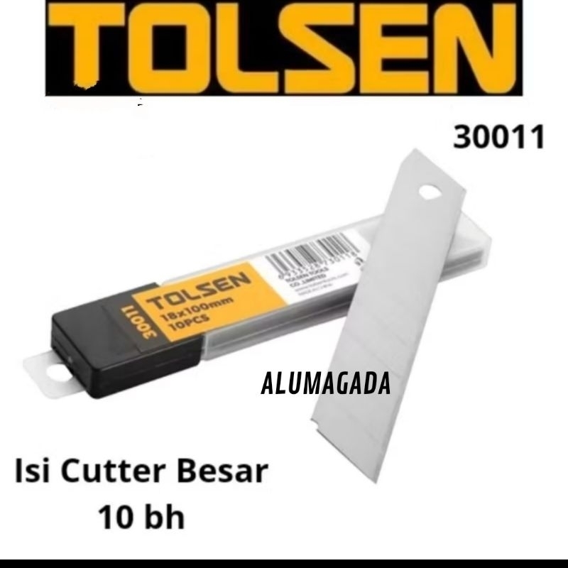 

ALUMAGADA ISI CUTTER BESAR TOLSEN/ISI CUTER BESAR TOLSEN