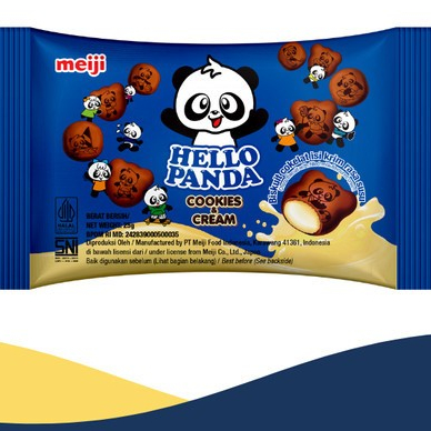 

hello panda cookies cream 25gr - hello panda biskuit cookies and cream