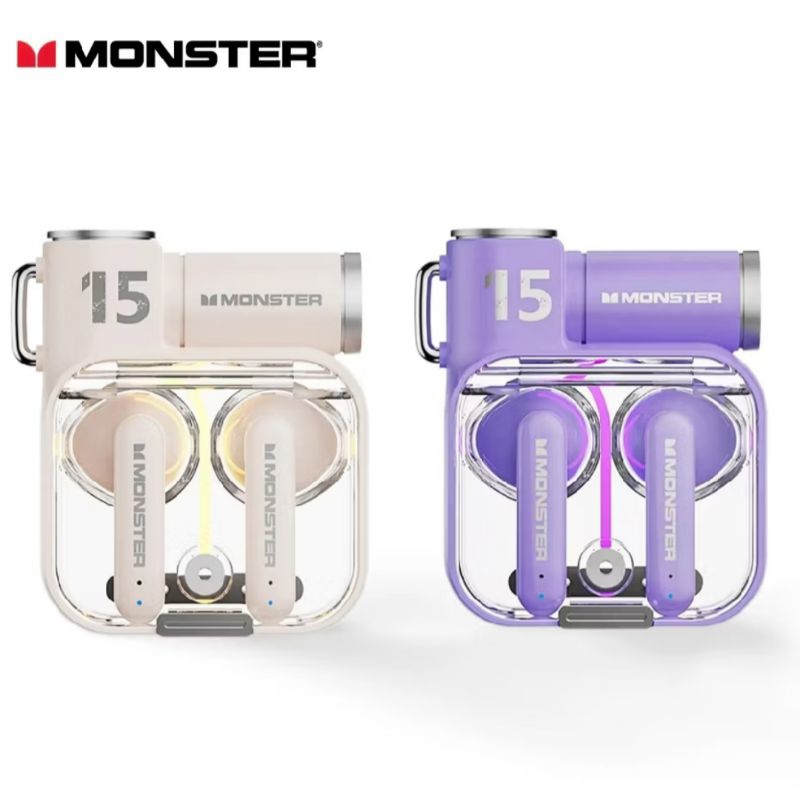 Monster XKT15  Bluetooth Earphone TWS Headset Earbuds Headphone