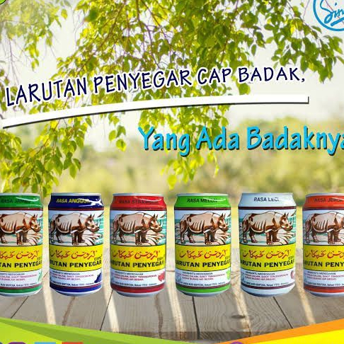 

Larutan Penyegar Cap Badak Kaleng 320ml All Variant - Apel / Anggur / Jeruk / Jambu / Lemon / Leci / Melon / Strawberry