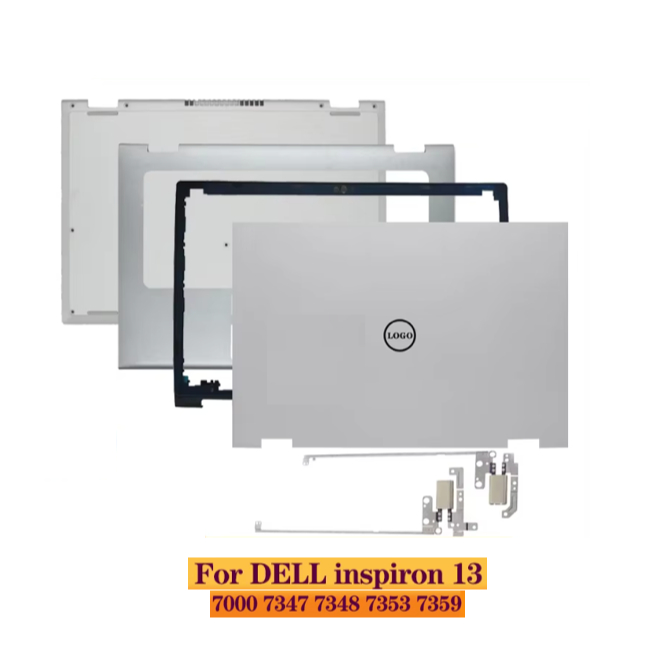 Casing DELL Inspiron 13 7000 7347 7348 7353 7359 LCD Back Cover Front Bezel Hinges Palmrest Bottom C