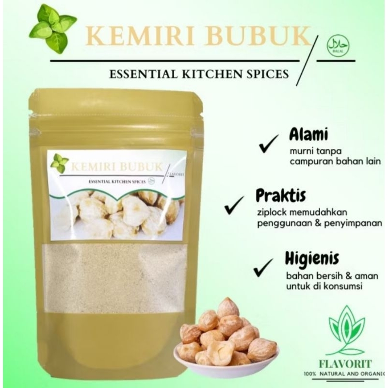 

Kemiri Bubuk 50gr