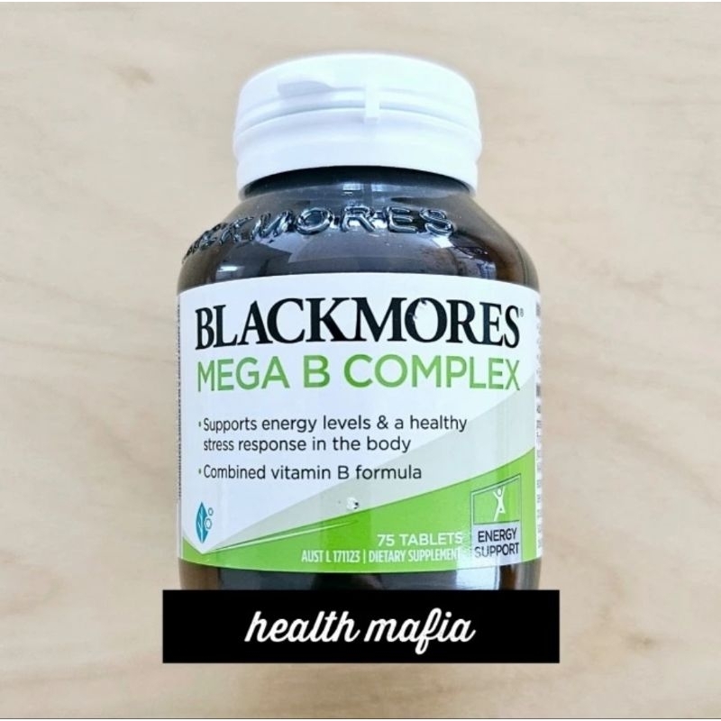 Blackmores Mega B Complex 75 Tablets