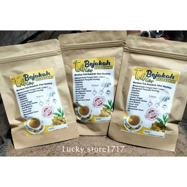 

Herbal Teh Celup Bajakah Akar Kuning