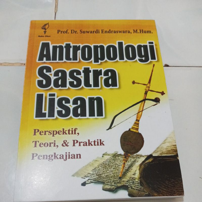Buku Antropologi Sastra Lisan