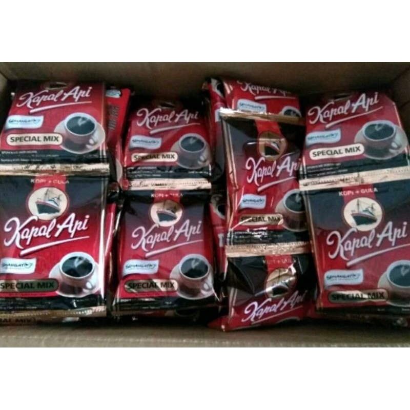 

Kopi Kapal Api Spesial Mix 1 Renceng isi 10 pcs