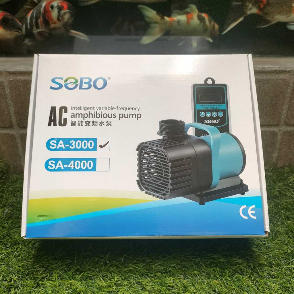 Pompa Celup Amfibi SOBO SA 3000 L/H Original Kolam Ikan