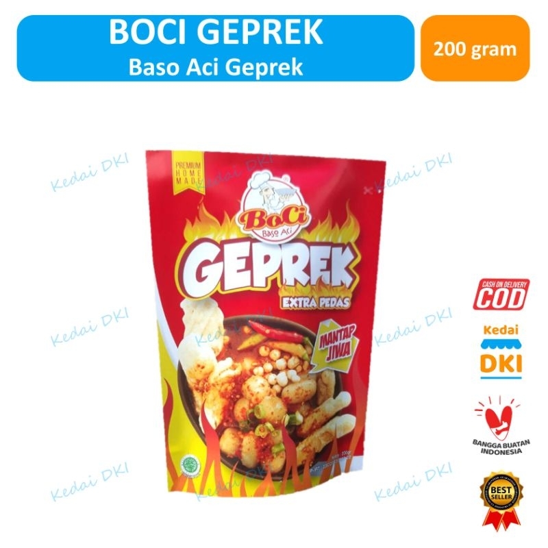 

BOCI GEPREK extra pedas - GEPREK baso aci new varian mantap jiwa