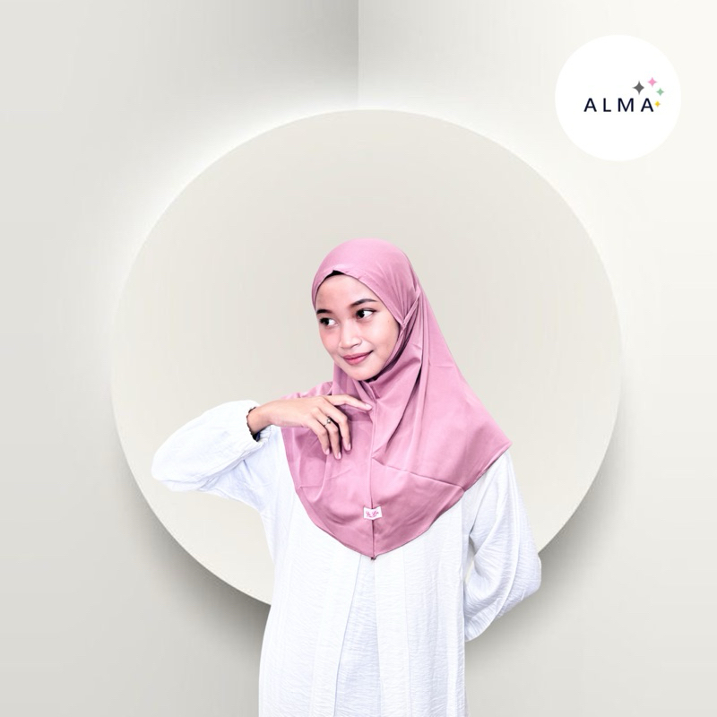 Hijab Bergo Yu’lin Sport Jersey tali // Kerudung Sporty pendek // Hijab Olahraga Trend