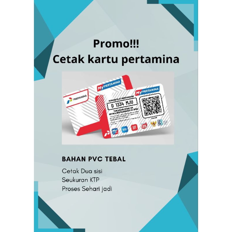 

Cetak Barcode pertamina sehari jadi bahan pvc tebal