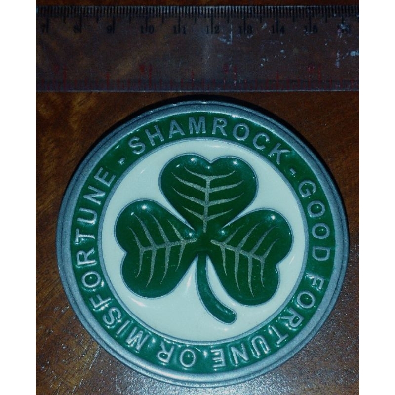 Kepala Gesper/Ikat Pinggang/Belt Buckle - FOURSPEED METALWERKS SYMBOL Series - THE SHAMROCK