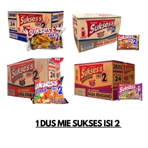 

1 DUS 1 KARTON ISI 24 PCS Mie Suksess MIE INSTAN SUKSES