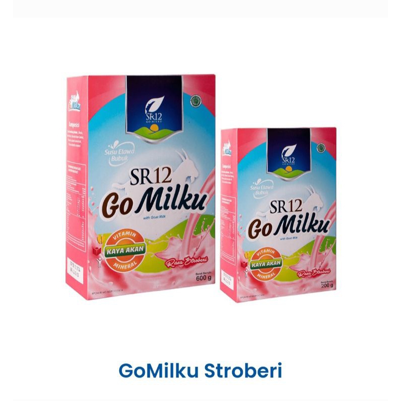 

GOMILKU SR12 RASA STROBERI 200GR, 600GR