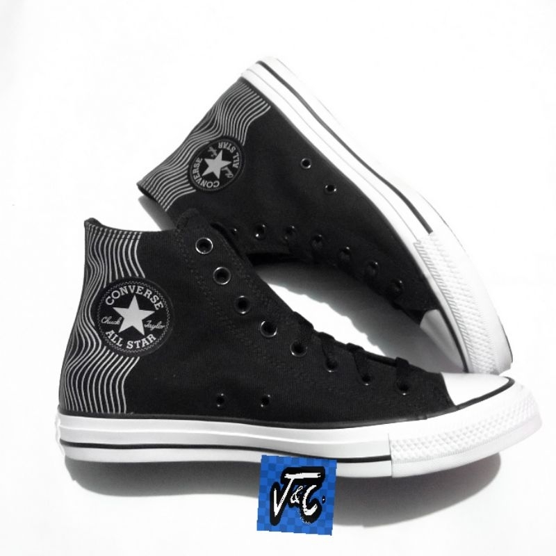 Converse Chuck Taylor All Star Monochrome Motorsport Reflective Black