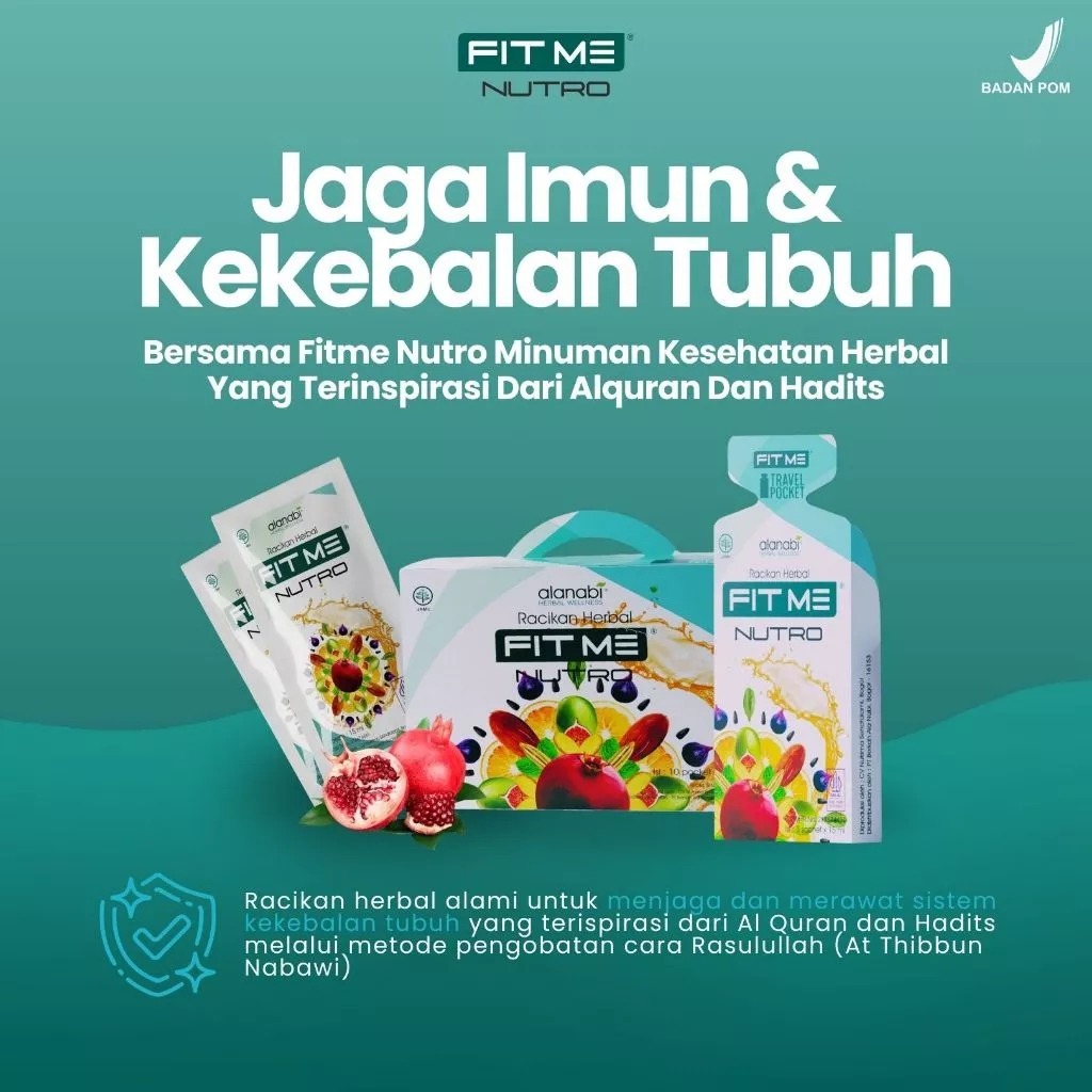 

Minuman Herbal Alami FITME NUTRO by ALANABI isi 3 sachet