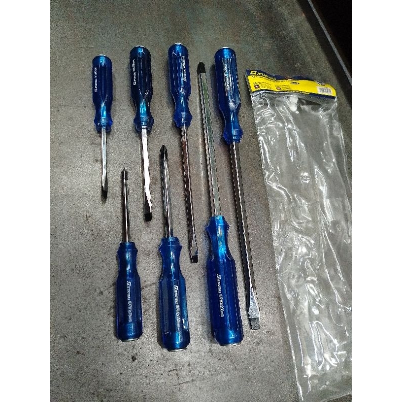 Obeng ketok set 7 pcs - obeng tembus - Obeng Go Thru - lakoni pro - Jetjo tools