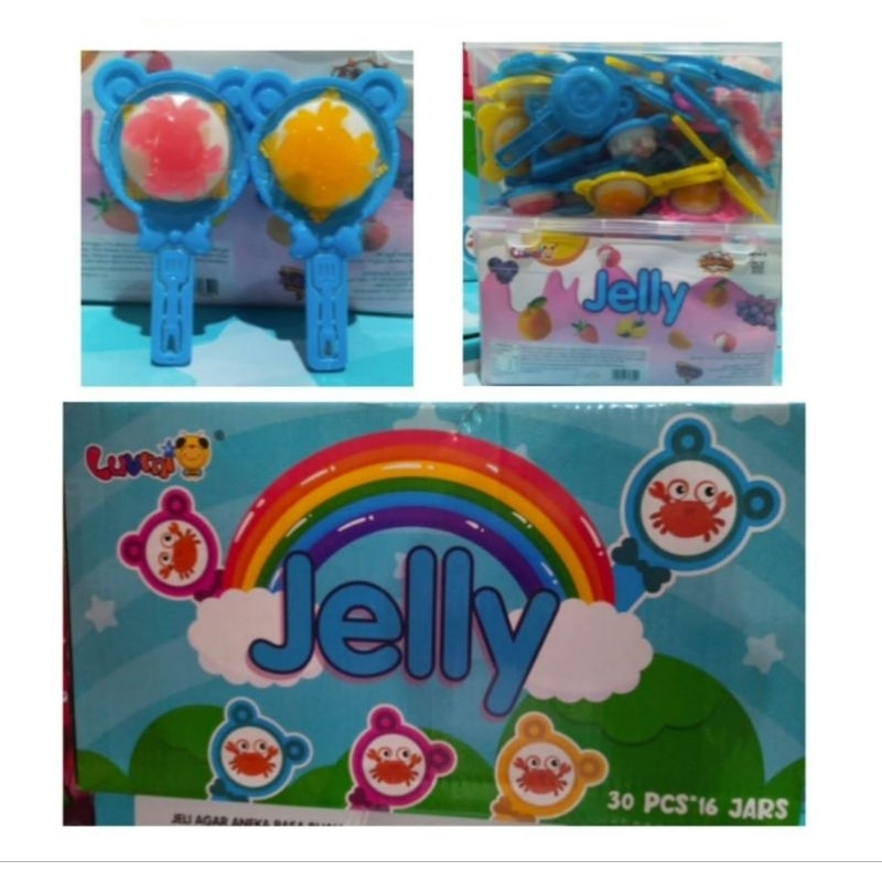 

luvmi jelly kepiting jelly crab jelly agar isi 30pcs