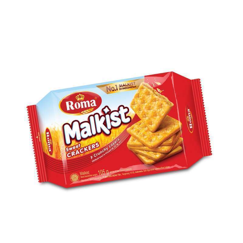 

Roma Malkist Sweet Crackers Biskuit 105 gr