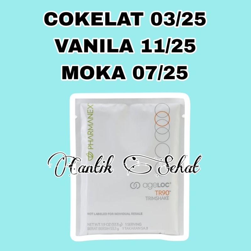 

susu protein trim shakeee ECER 5 SACHET tr 90