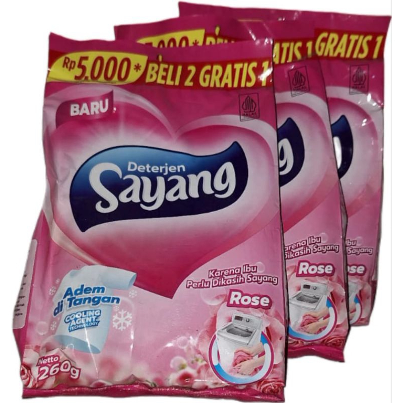 DETERGENT SAYANG BUBUK - 260 Gr