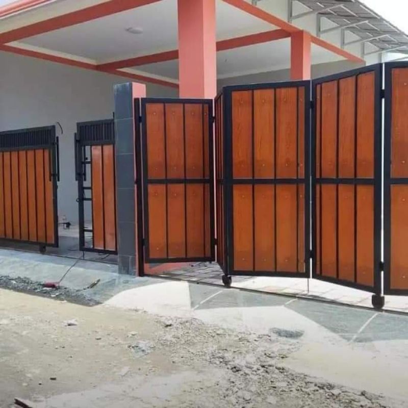 pagar rumah grc lipat
