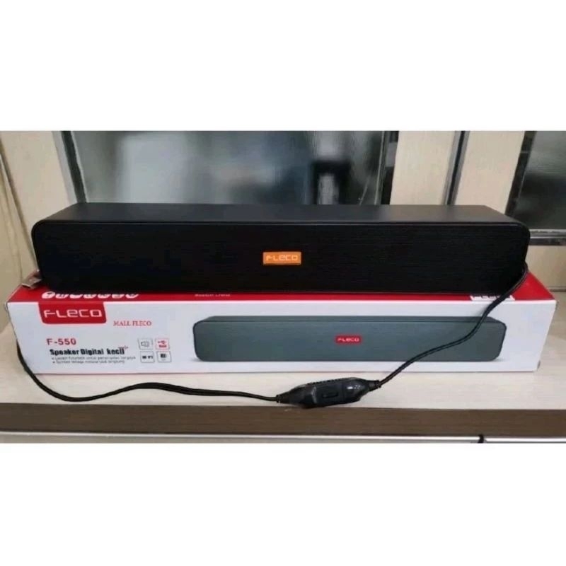 Speaker Fleco F-550 Speaker USB/Laptop/Komputer/Hp Super Bass Original