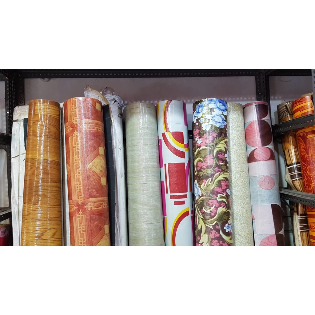 Tikar Karpet Lantai Plastik Vinyl PVC Meteran Tebal Anti Licin Air Lebar 2m Murah di Makassar