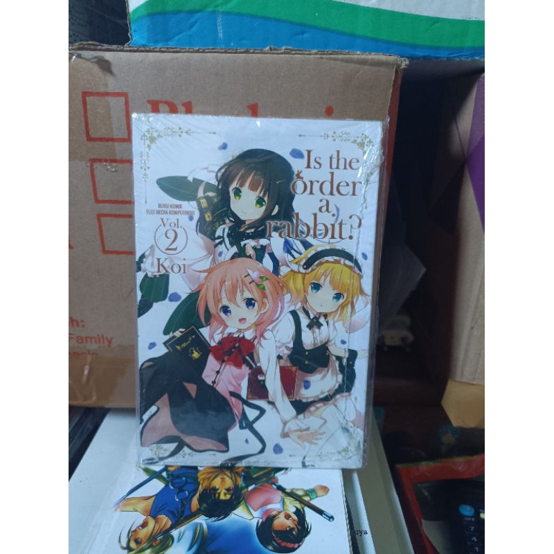 Komik is the order a rabbit 2 segel / komik is the order a rabbit vol 2 segel