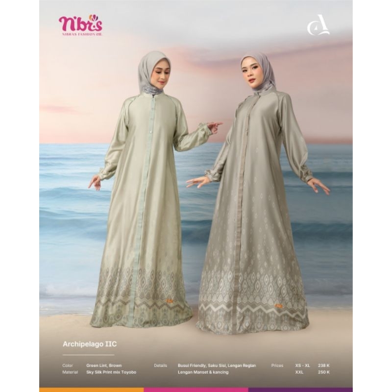 GAMIS NIBRAS ARCHIPELAGO 2C TERBARU