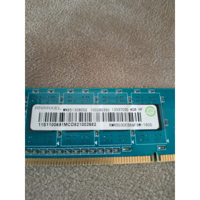 Ram Ramaxel DDR3 4GB bekas