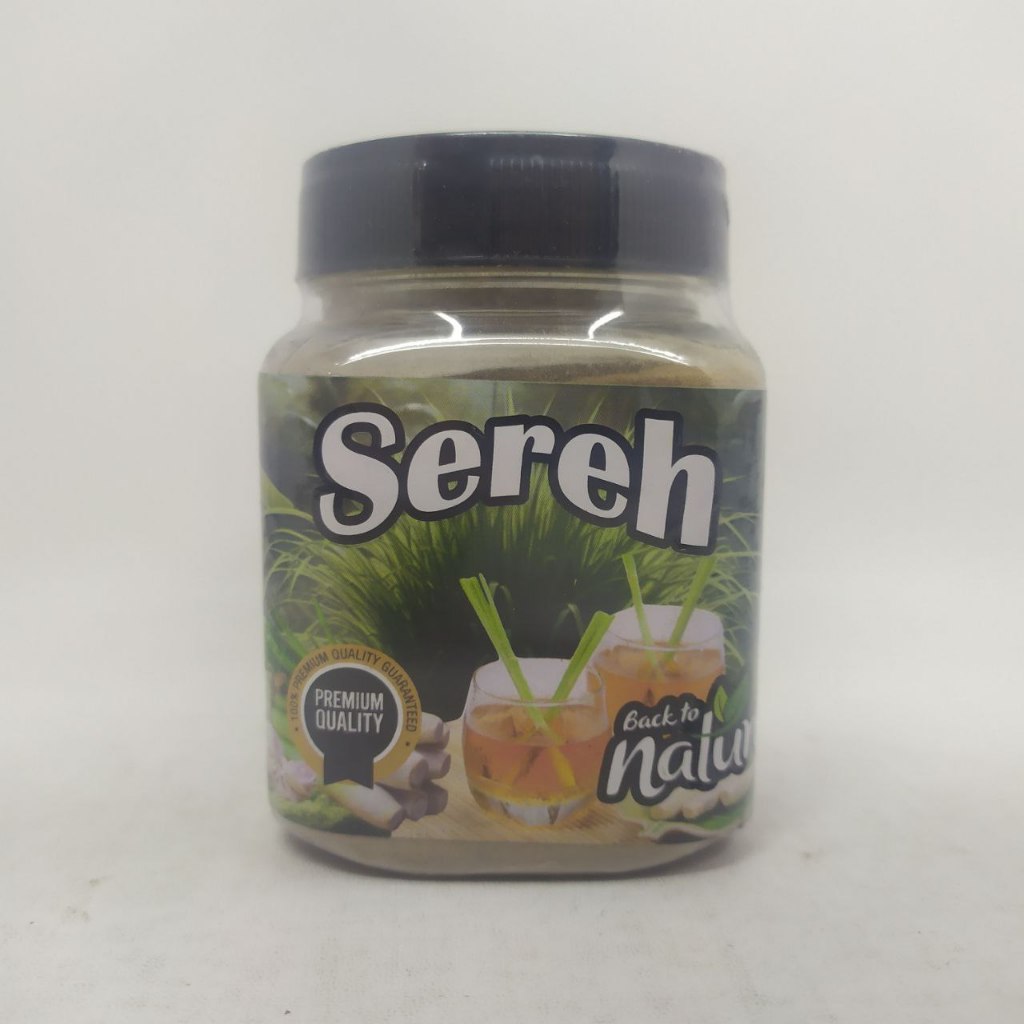

Bubuk Sereh 100 gram (Murni 100%) / Sereh Bubuk Organik Premium 100 Asli Tanpa Campuran