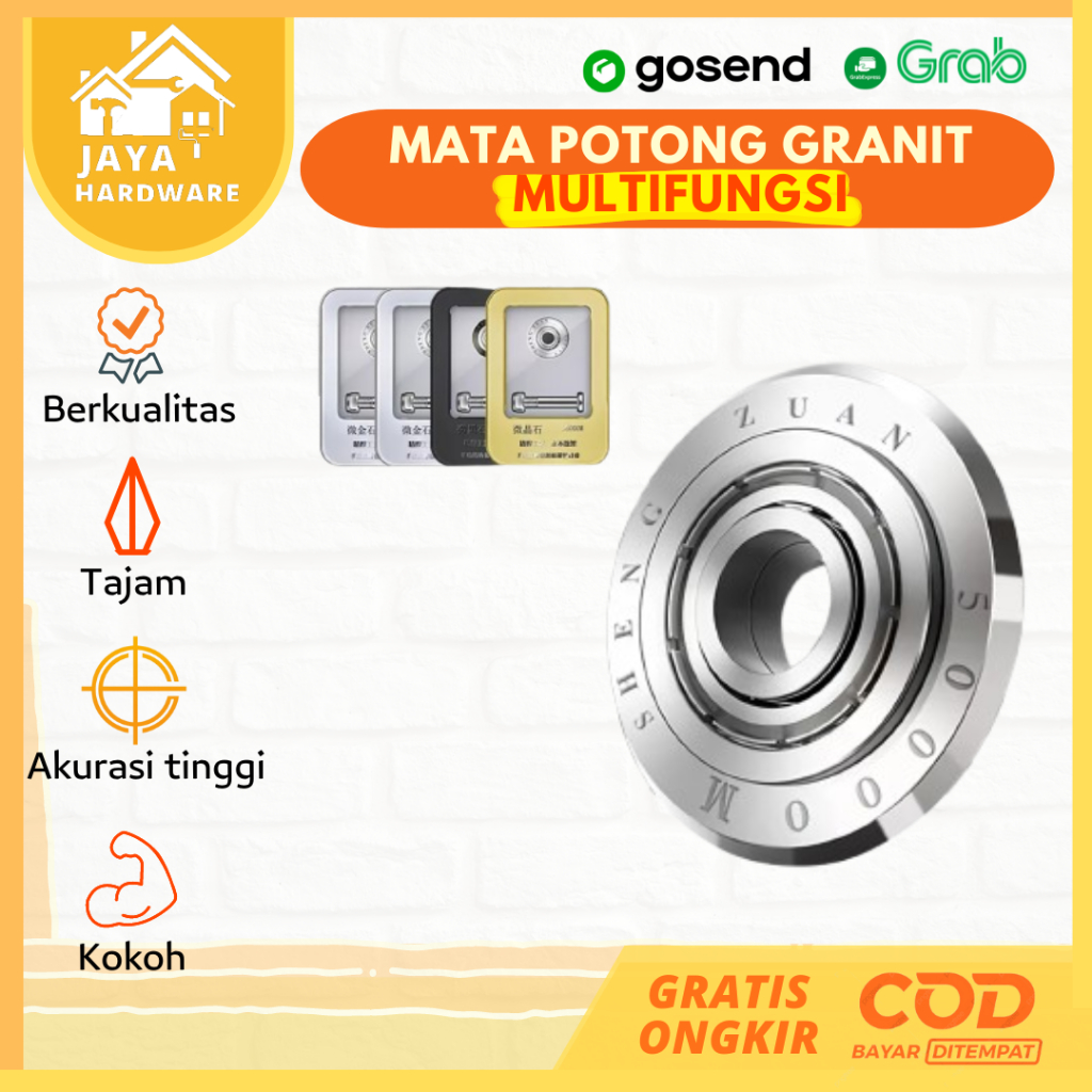 Mata Pisau Alat Pemotong Gerinda Potong Keramik / Kramik dan Granit Manual Bearing Tile Cutter 4000M