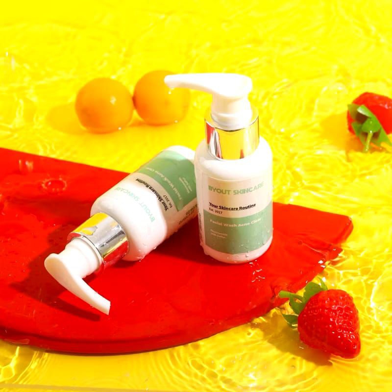 Facial Wash ACNE SKINCARE BY NISA Cleansing Sabun Jerawat Wajah ori bpom krim farma dokter byout ski