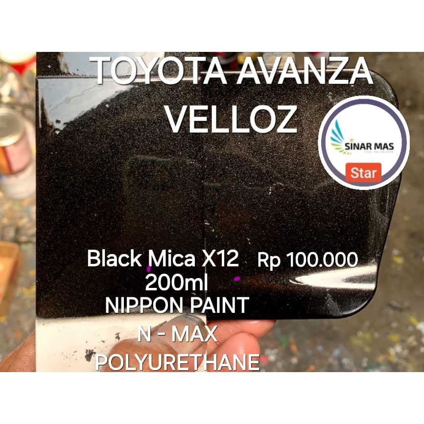 Cat Black Mica X12 TOYOTA VELOX cat PU cat Nippon Paint cat polyurethane cat Custom cat Toyota