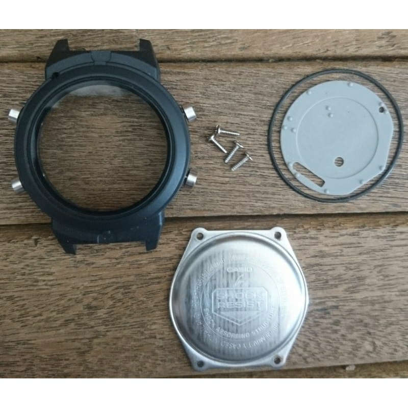 Casio Body Hardcase Ori Bekas Copotan G-Shock AW-591 MS Masih Bagus