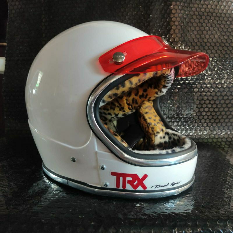 Helm TRX custom helm TRX moncong pendek Custom helm TRX jadul helm custom helm murah